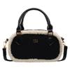 Frosted Retro Bag Women's 2025 New Fashion Niche Design Messenger Bag Plush Portable Pillow Bag