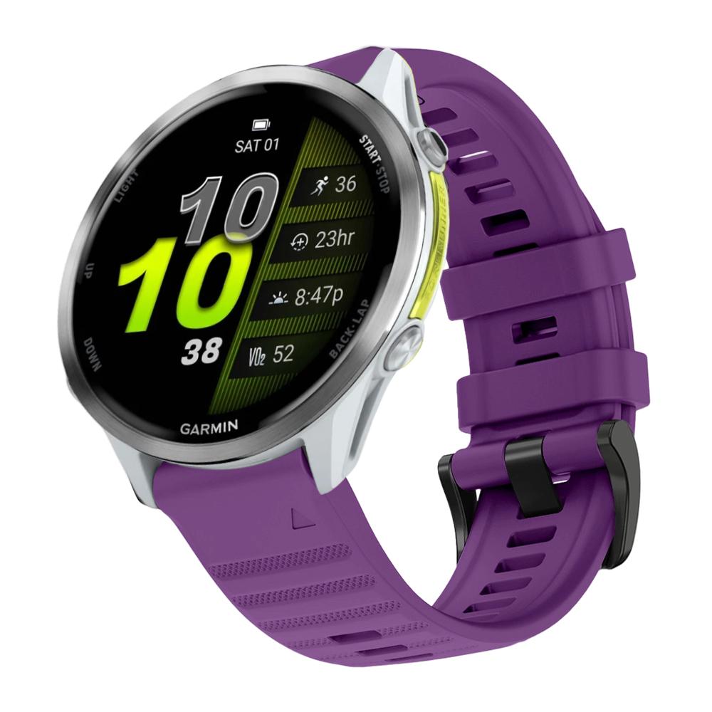 Silicone Watch Strap for Garmin Forerunner 970/965/955 Water-proof/Lightweight/Comfortable Outdoor Band for 22/26mm Quick Fit