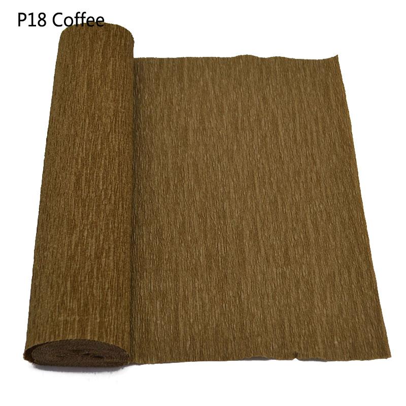 250x25cm 1 Roll DIY Flower Making Crepe Papers Wrapping Flowers Gifts Packing Material Handmade Diy Wrapping Paper Craft Decor