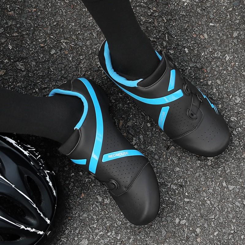 Mens Cycling Shoes Professional Road MTB Bike Hard Sole Breathable Indoor Trainer Non-Cleat Clipless Options