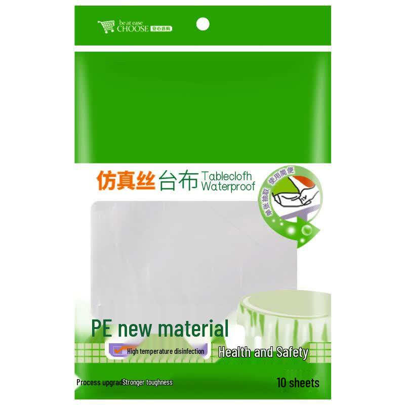 Disposable Waterproof Plastic Tablecloth