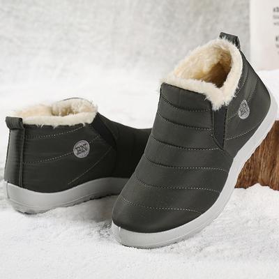 Men Boots Keep Warm Winter Shoes For Men Ankle Boots Fur Shoes Botas  Couple Snow Boots Winter Casual Shoes Booties Men