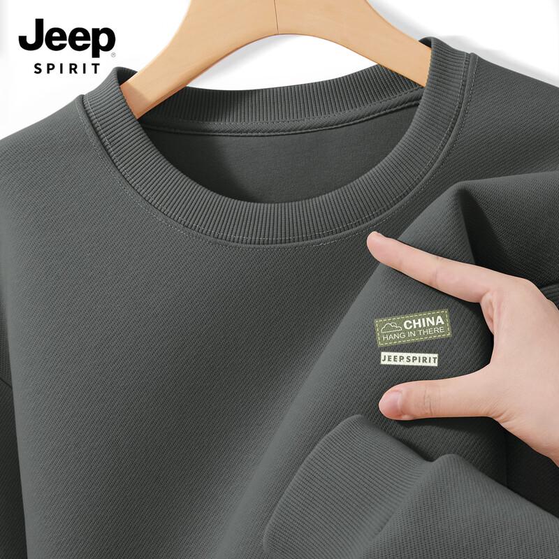 JEEP SPIRIT Men's 2025 Casual Pullover Sweatshirt