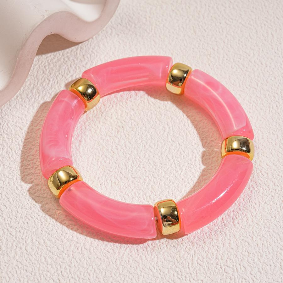 Acrylic Dimming Splicing Bracelet Personalized Bracelet Fashion Unique Temperament Jewelry