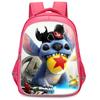 Stitch Peripheral Anime Backpack Men'S And Women'S School Bags