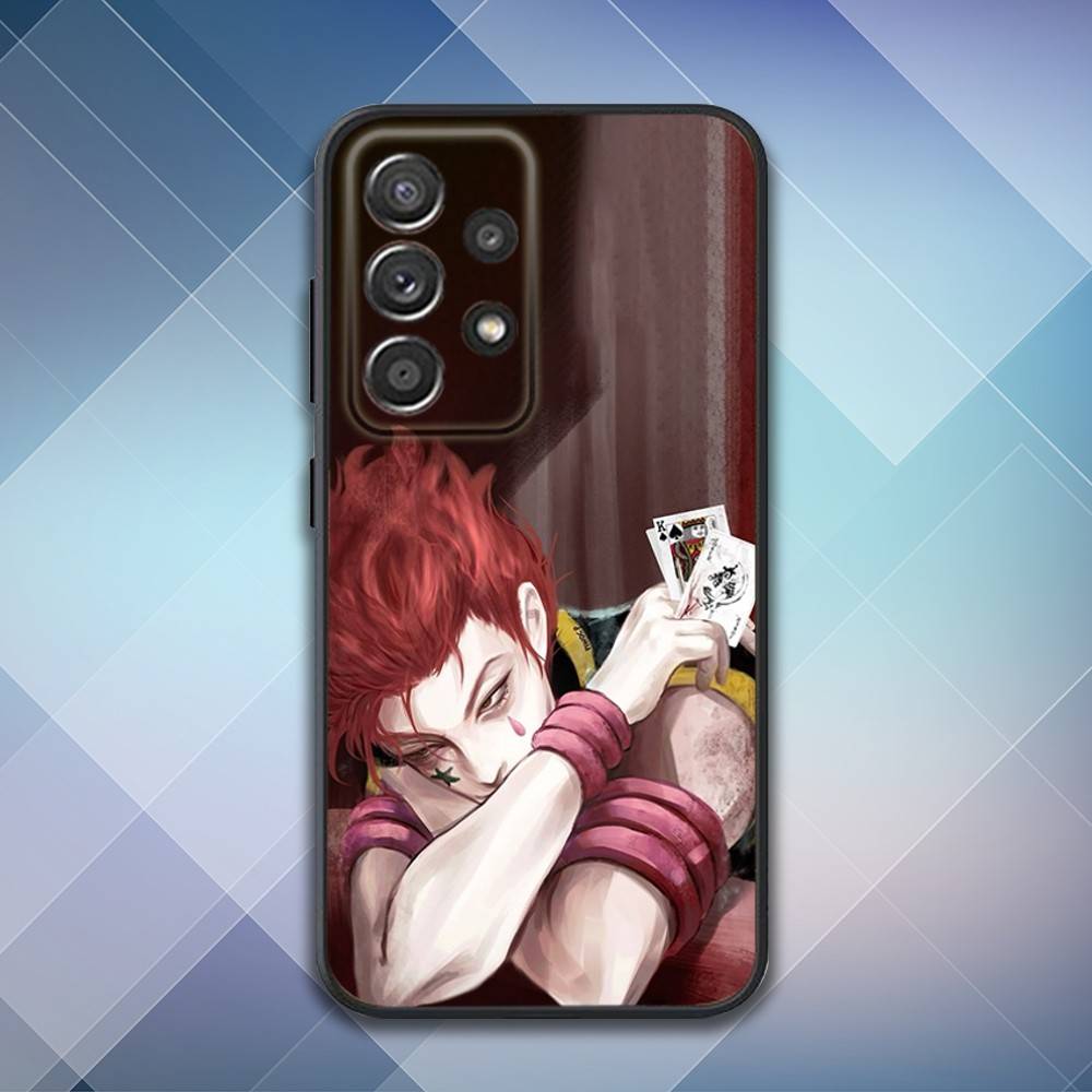 Anime H-Hisoka M-Morow Phone Case For Samsung S25,S24,S21,S22,S23,S30,Ultra,S20,Plus,Fe,Lite,Note,10,9,5G Black Cover