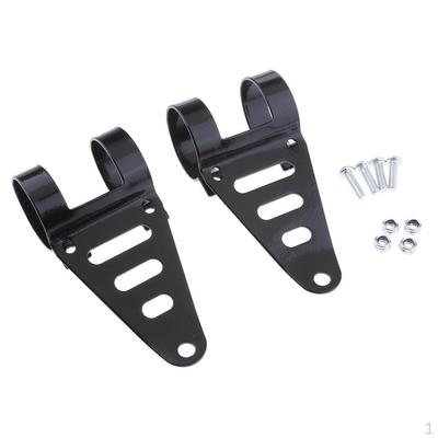 41-43mm Motorcycle Universal Headlight Fork Mount Bracket Holder