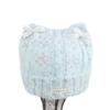 Melange Yarn Double Lace Bows Beanie Cuffed Design Warm Winter Beanie  Daily Fashion