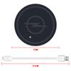 AAAYN1 1/2Pcs Luminous Car Coaster Water Cup Holder Non Slip Pads Mats For Opel Astra Insignia Mokka Zafira Corsa G J Car Wheel Hubcap