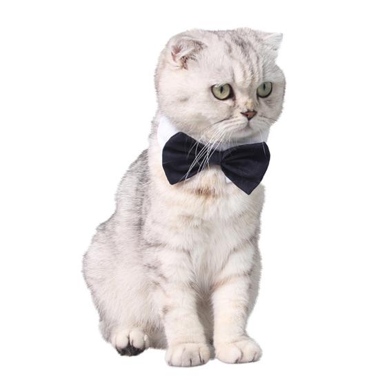 Fashion Dog Puppy Cat Bow Tie Adjustable Neckband Collar Neck Strap Pet Supplies