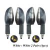 Motorcycle LED Turn Signal 12V ABS Scooter Flashing Light Universal for CFMOTO 150 250 450 650 NK Suzuki SV400 SV650 V-Strom