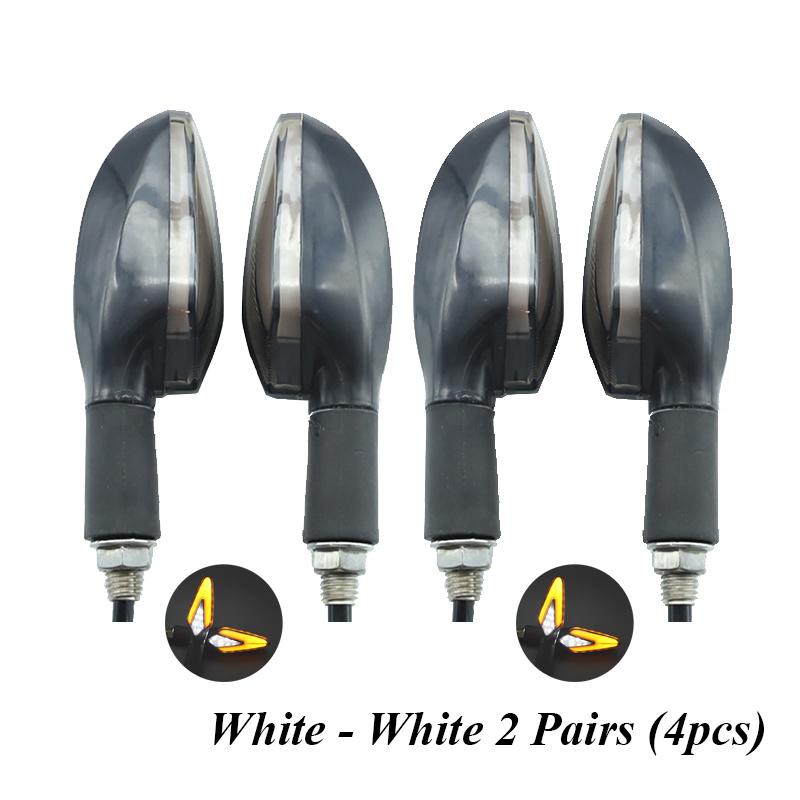 Motorcycle LED Turn Signal 12V ABS Scooter Flashing Light Universal for CFMOTO 150 250 450 650 NK Suzuki SV400 SV650 V-Strom