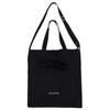EIMY Logo Ribbon Tote (Black)