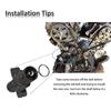 Manual Timing Belt Tensioner 14520RCAA01 Replacement Accessories Fit for  BTH001 T43129 85019 12581902 Engine