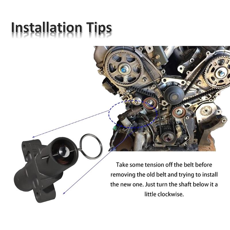 Manual Timing Belt Tensioner 14520RCAA01 Replacement Accessories Fit for BTH001 T43129 85019 12581902 Engine