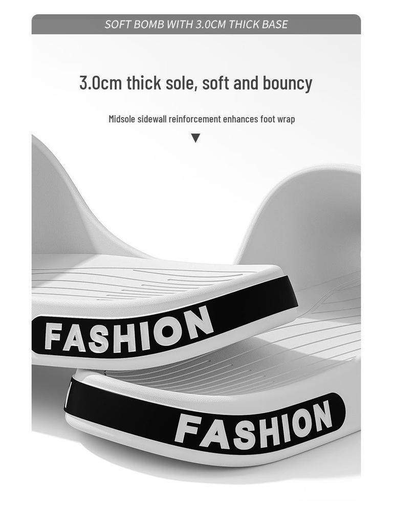 Men's Large Size Odor-Resistant Summer Slippers: New Widened Non-Slip Indoor Sports Shoes