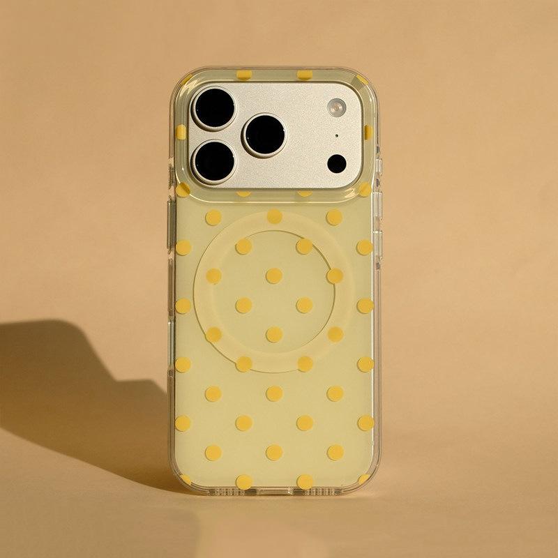 Classic Polka Dot for Apple 11PROMAX Mobile Phone Case iPhone11Plus Soft Edge Hard Back 11/11 Advanced