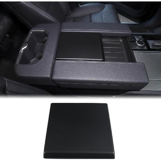 Car Center Control Armrest Box Storage Box Cover Compatible with Toyota Tundra/Sequoia 2022-2025 Interior Armrest Cover Bowl Trim Cover Armrest