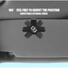 Car Sun Visor Glasses Clip Card Ticket Sunglasses Holder Key Chain For Renault Megane 2 3 4 Twingo Clio Talisman Captur Sandero r888