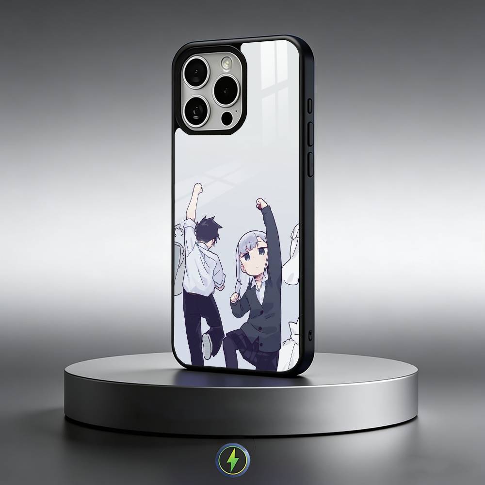 

A-Aharen-san W-wa Hakarenai Phone Case For iPhone17,16,15,14,13,12,11 Plus,Pro Max Magnetic For Magsafe Wireless Charging iPhone16PRO