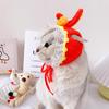 Cartoon Design Knit Cute Cat Hat Halloween Christmas Party Costume Headwear for Puppy Cat Kitten Pet Puppies