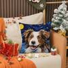 Creative Cute Starry Sky Puppy Pillow Case Printing Pillowcase Living Room Sofa Cushion Cover Bedroom Room Decor