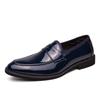 Fashion Lacquer leather men's loafers Versatile fashion designer style Wedding Party Outdoor Leisure Business Men's Shoes Plus Size 48