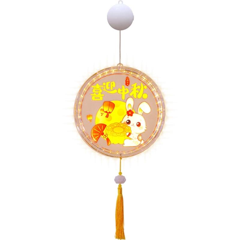 

Colorful Autumn Celebration Suction Hanging Ornament Moon Festival Suction Wall Hangings Ornament Stylish Decors