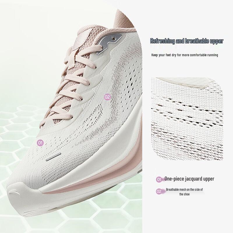 ANTA Ling Yun Women s Thick-Soled Running Shoes US 7.5