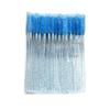 50-Pack Portable Multi-Purpose Eyelash and Eyebrow Crystal Handle Brushes