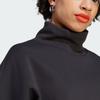 Adidas Originals Adicolor Neuclassics Sweater Three Stripes Color Block High Neck Loose Fit Sports Long Sleeve Sweatshirt Women sweater Black IM1817