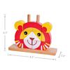 Classic World Lion Uniblocks 3D Stacking Stacking Threading Wooden Building Half Boys and 18 2 Years Baby Baby Shower Kindergarten Entrance Birthday