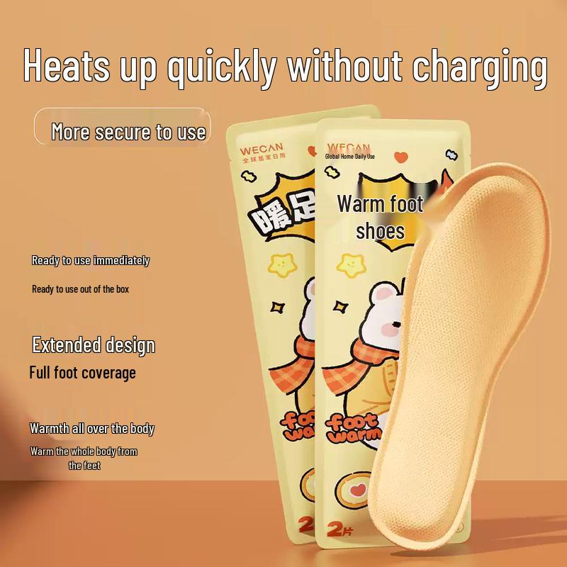 Самонагревающиеся стельки для согревания ног