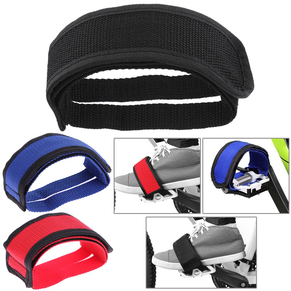 Nylon Bicycle Pedal Adhesive Strap Toe Clip Strap Belt Biking Portable Dustproof Cycling Parts for Fixed Gear Bike