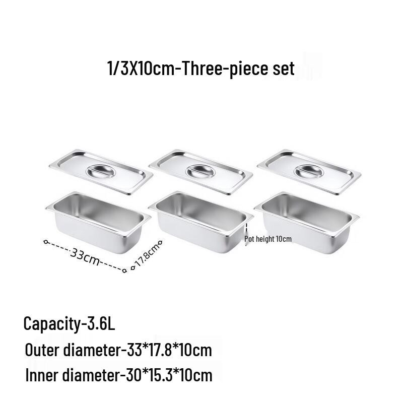 Handun Stainless Steel Gastronorm Food Pan