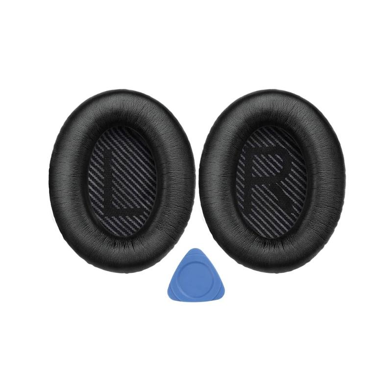 Professional Bose QC35 Ear Pads Replacement – Ear Cups for Bose QuietComfort 35 I/II Over-Ear Headphone, Midnight Blue