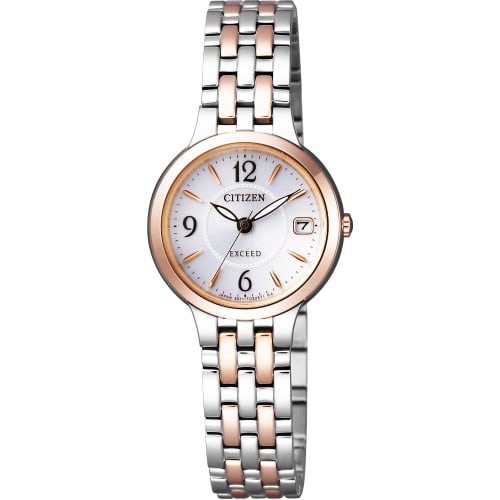 

Citizen Exceed Eco-Drive Stainless Steel Round Model EW2264-54A Silver