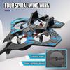 2.4G RC Aircraft EPP Foam Fixed-wing Glide Remote Control Airplane Model Toys for Children Rolling Stunt Flight Plane Boys Gifts