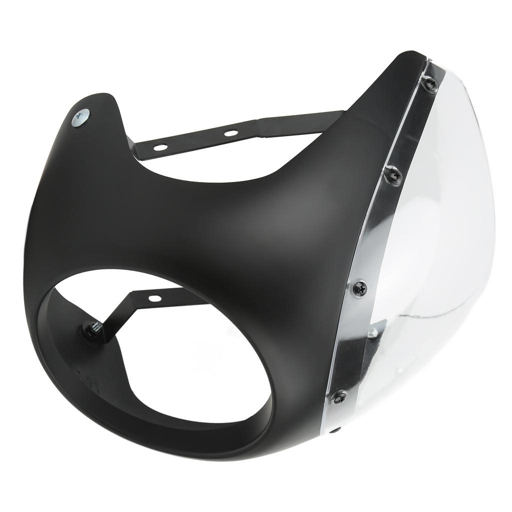 7in Front Motorcycle Headlight Fairing Smooth Surface Aging Resistant Wearproof Fit For Round Headlights Motorbike