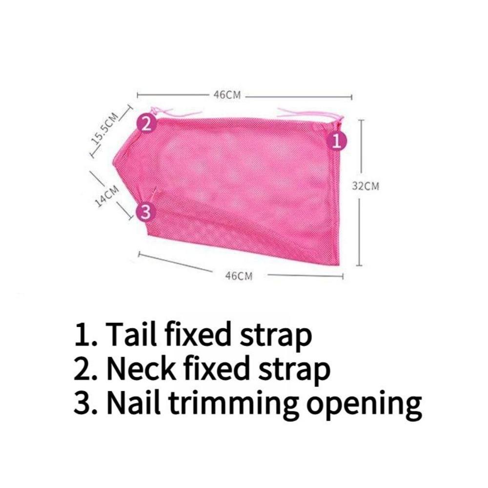 1PC cat bath artifact anti-scratch washing cat bag cat bath bag washing cat artifact anti-scratch anti-bite multi-purpose fixed cat bag