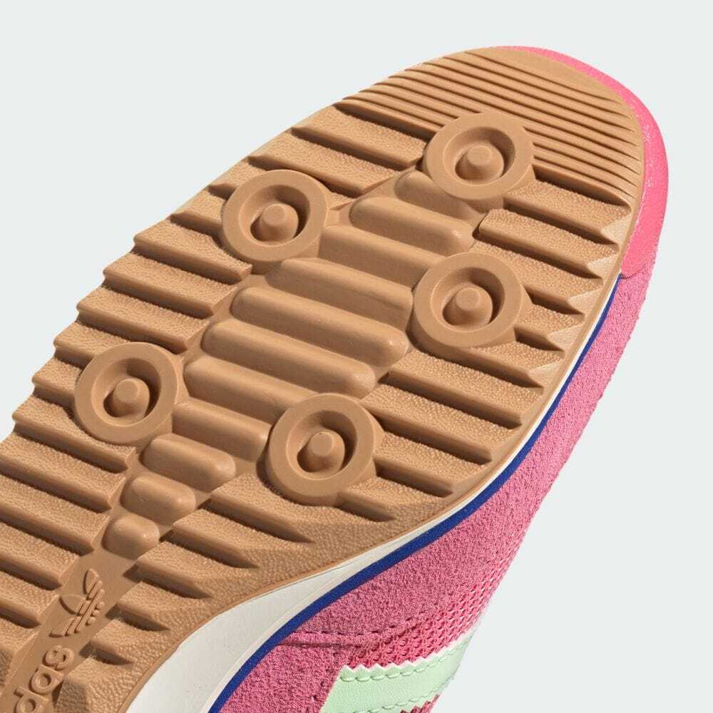 JI1879 Adidas Originals SL72 OG Pink Fusion Semi Green Spark Lucid Blue (Women's