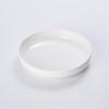 LISM Pure White Ceramic Salad & Pasta Plates