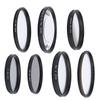 Camera Lens Filter Kit UV CPL ND8 Soft White Graduated Grey 10X Macro 6 Points Star Filter Set for Photography 55mm