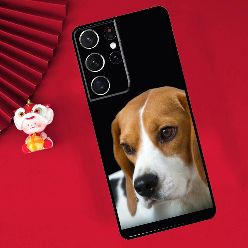 Beagle Dog Case For Samsung Galaxy S25 S24 Ultra S21 S20 S22 S23 Ultra S9 S10 Plus S25 FE Cover Funda