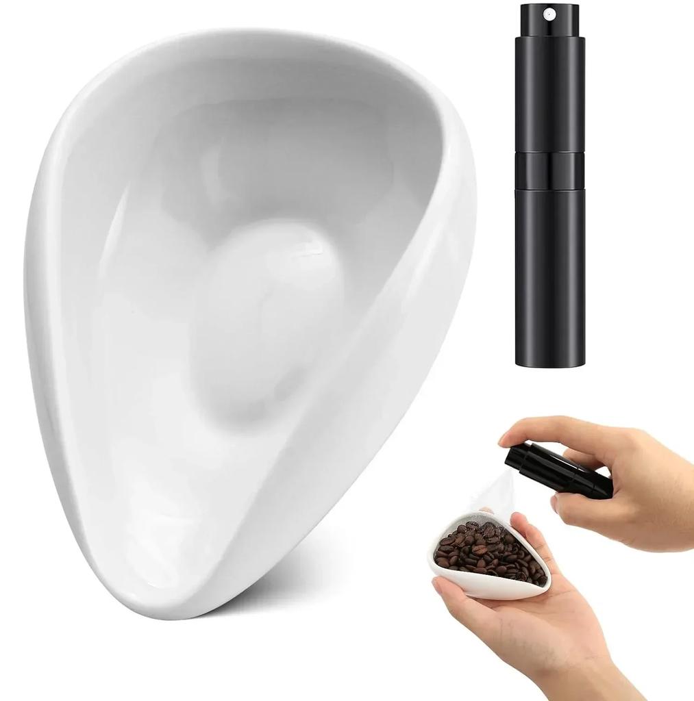 Coffee Beans Dosing Cup Trays and Spray Portable Humidifier Powder Anti Fly and Static Electricity Espresso Grinder Accessories