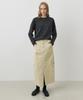CITYBREEZE Corduroy Utility Skirt_Ivory
