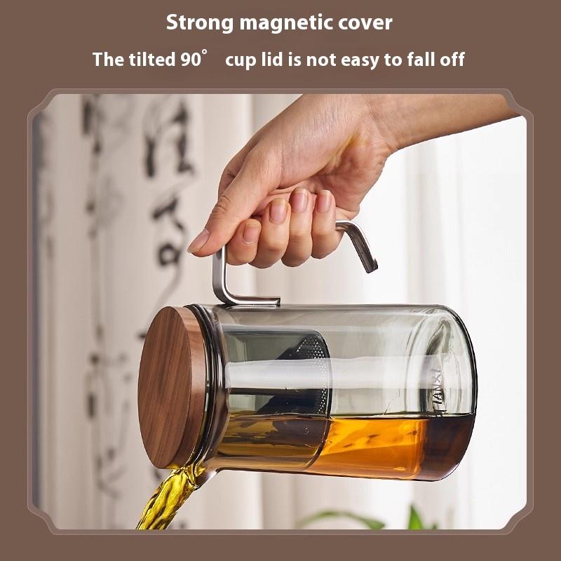 Gianxi Teapot For Home Use 2025 New Magnetic Glass Teapot Tea Separation Cup Floating Cup Tea Pot