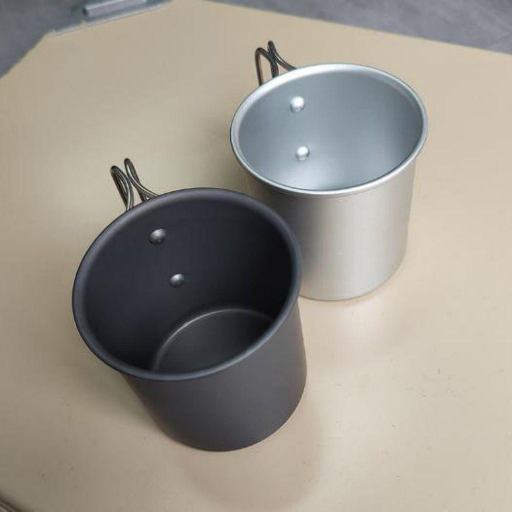 2 Colors Folding Water Cup Can Hold Boiling Water Outdoor Camping Cup  Camping Picnic