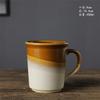 Ceramic Cup Japanese Couple Cup Afternoon Tea Ceramic Cup Wind Retro Water Cup Coarse Pottery Coffee Cup