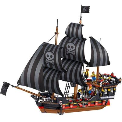 QL1801 Building Blocks Pirate Series Corsair Adventure Children's Puzzle Assembled Toys